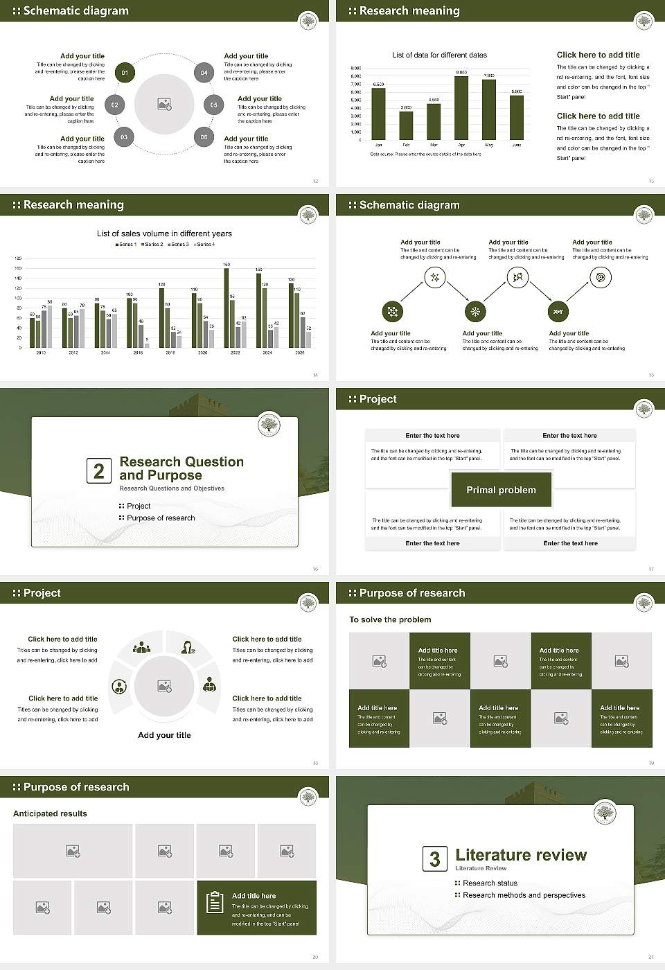 Zaytuna College Graduation Thesis Defense PPT Template16:9 ratio PPT effect preview image3