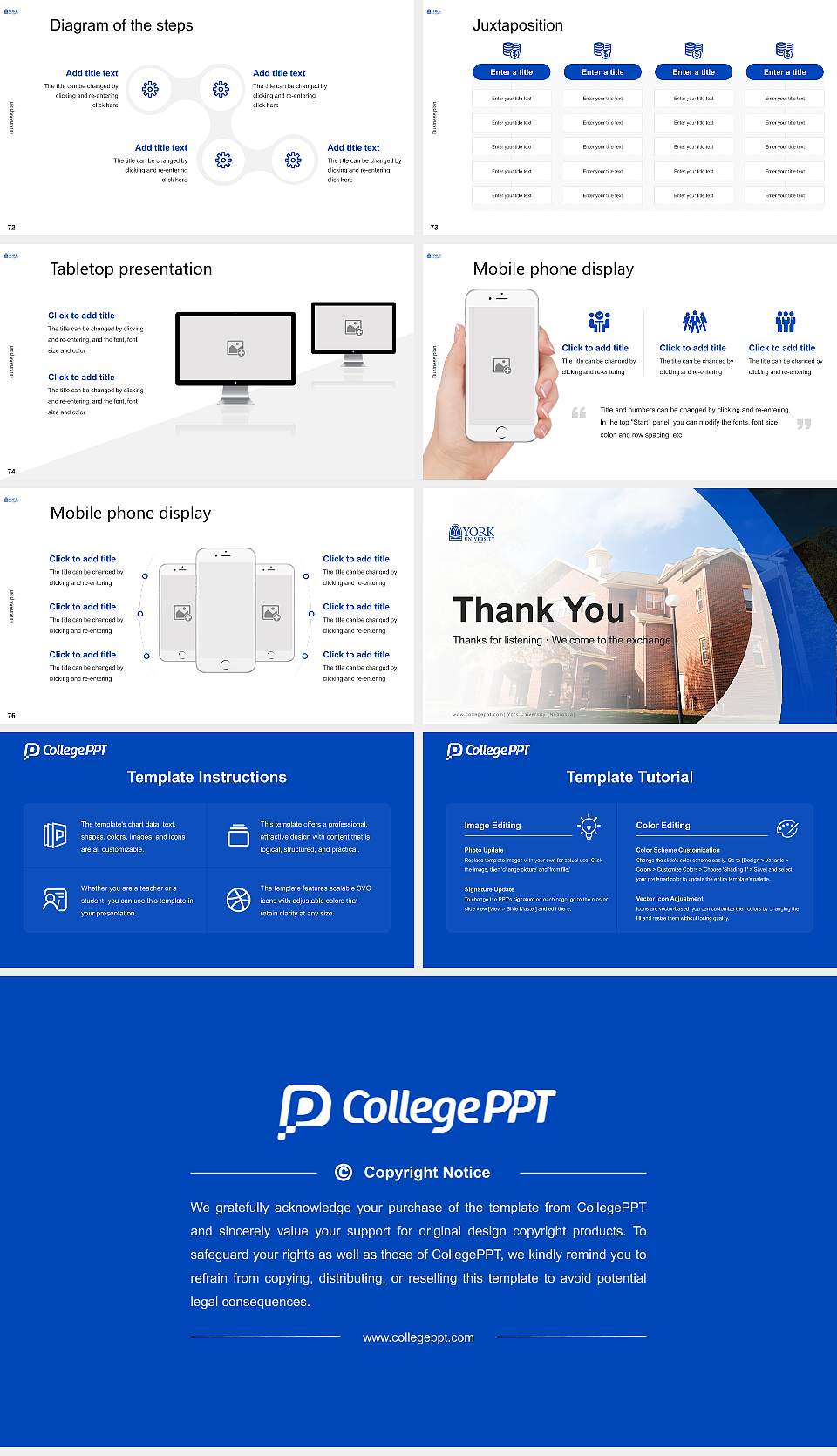 York University (Nebraska) Competition/Entrepreneurship Contest PPT Template16:9 ratio PPT effect preview image9