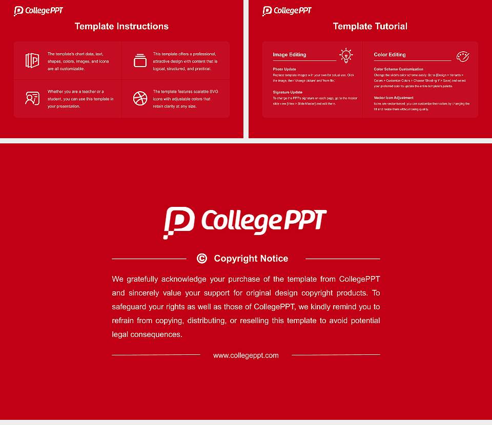 Strayer University-Tennessee（Shelby campus） Course/Courseware Creation PPT Template16:9 ratio PPT effect preview image5