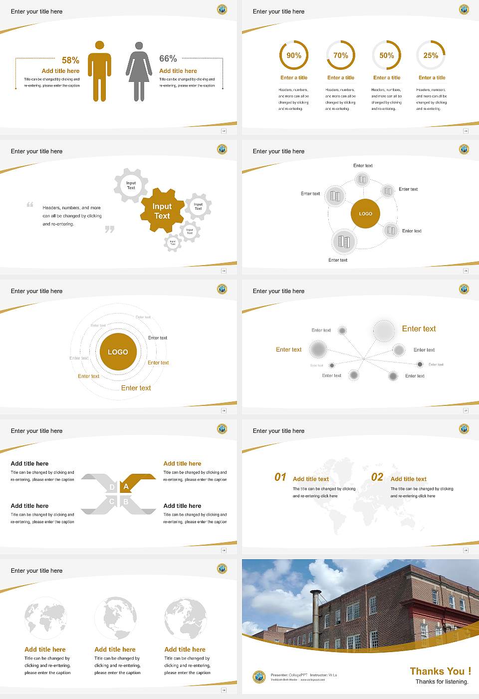 Yeshivath Beth Moshe Course/Courseware Creation PPT Template16:9 ratio PPT effect preview image4