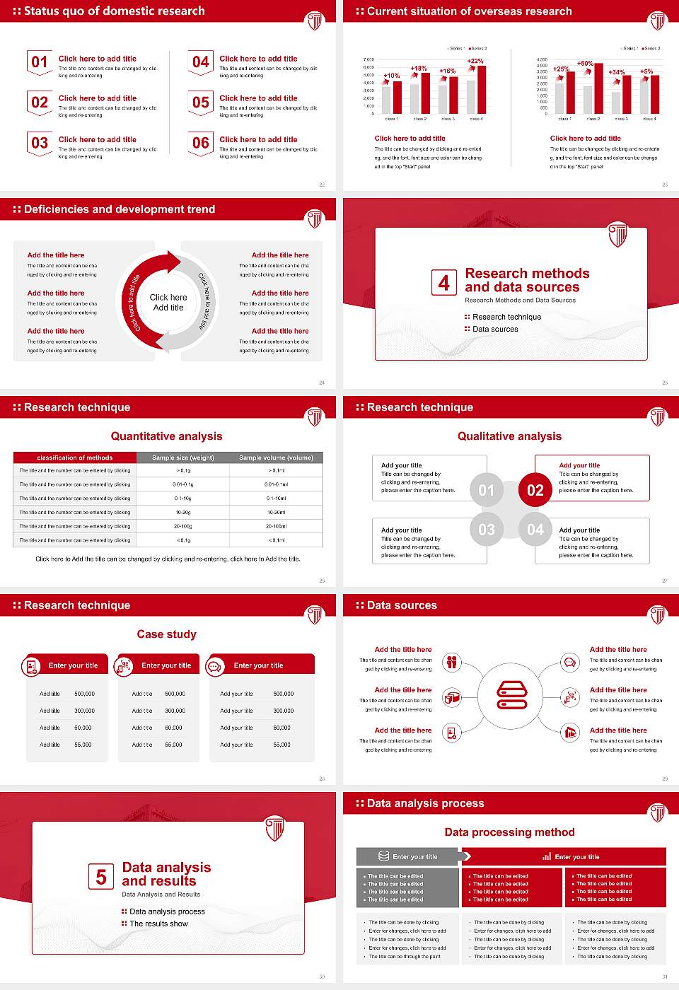 Strayer University-Georgia（Cobb County campus） Graduation Thesis Defense PPT Template16:9 ratio PPT effect preview image4