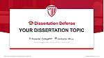 Strayer University-Florida（Orlando campus） Graduation Thesis Defense PPT Template