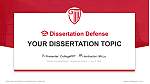 Strayer University-Florida（Jacksonville campus） Graduation Thesis Defense PPT Template