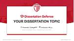 Strayer University-South Carolina（Columbia campus） Disputation Powerpoint Vorlage