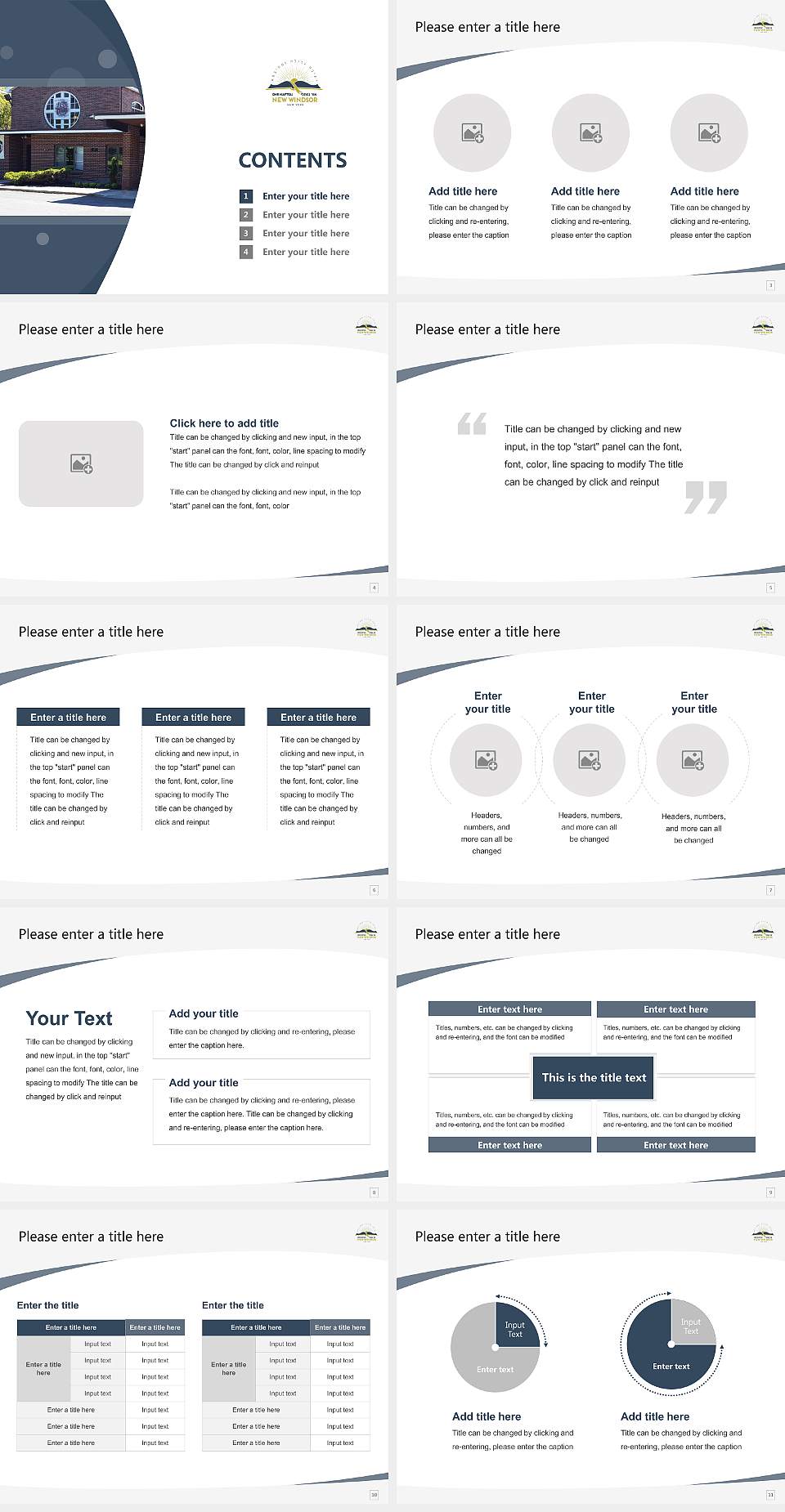Yeshiva Ohr Naftoli Course/Courseware Creation PPT Template4:3 ratio PPT effect preview image2