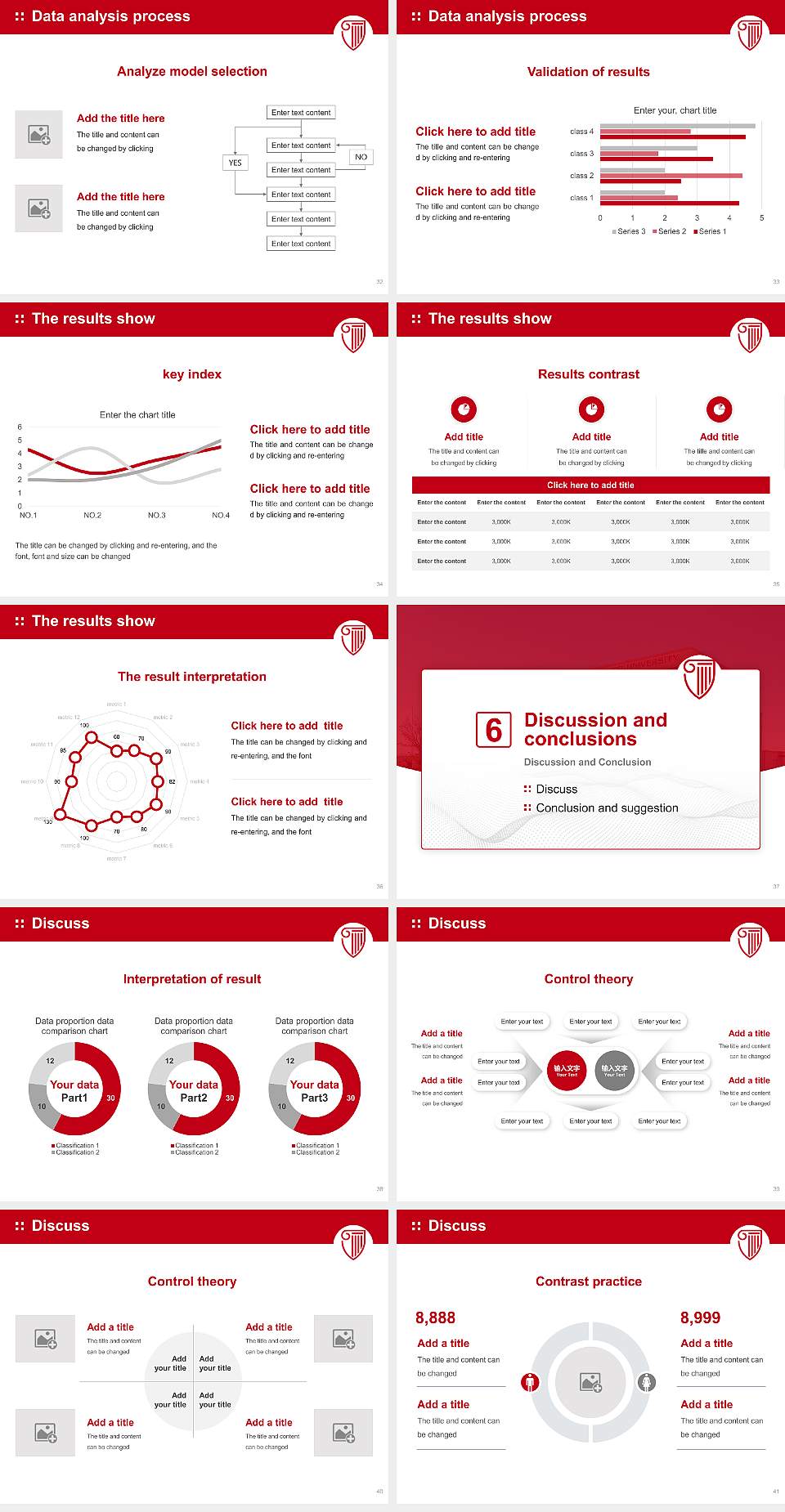 Strayer University-Texas（Fort Worth campus） Graduation Thesis Defense PPT Template4:3 ratio PPT effect preview image5
