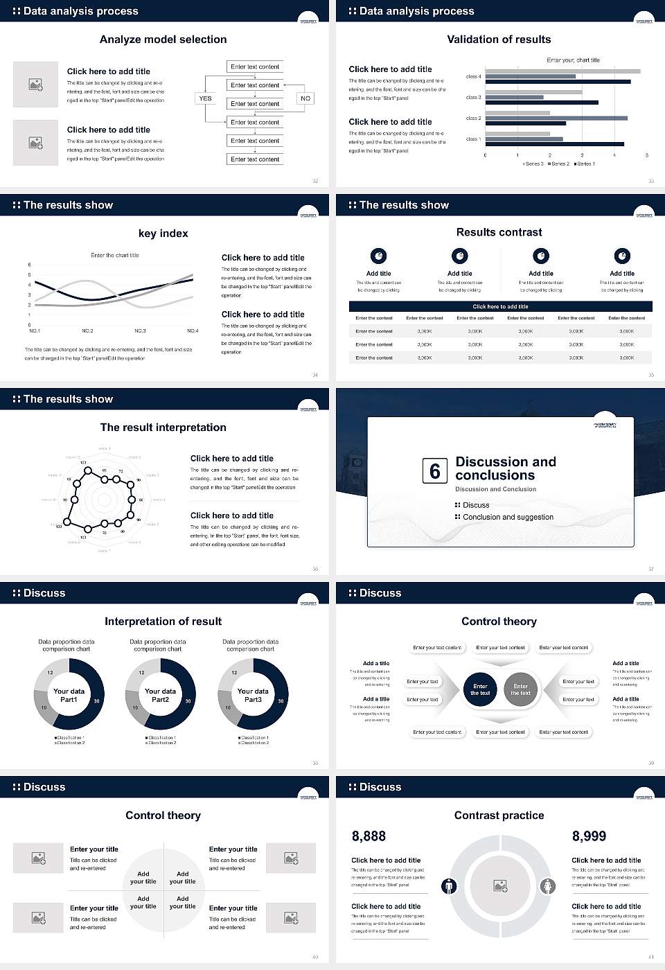 York County Community College Graduation Thesis Defense PPT Template16:9 ratio PPT effect preview image5