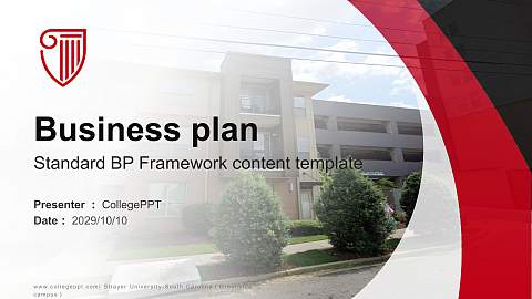 Strayer University-South Carolina（Greenville campus） Competition/Entrepreneurship Contest PPT Template