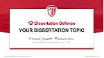 Strayer University-Florida（Tampa East campus）학위 논문 방어PPT 템플릿