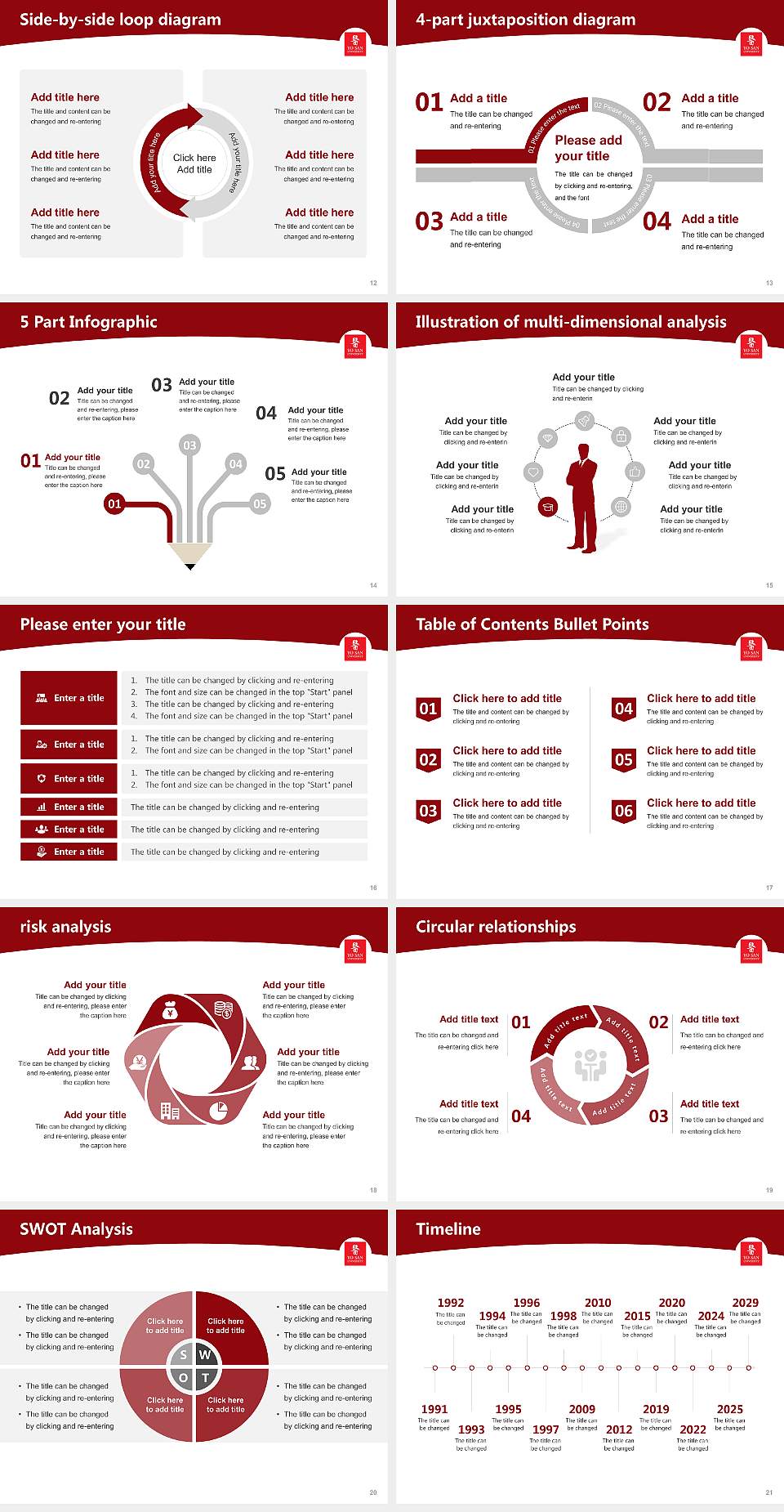 Yo San University of Traditional Chinese Medicine Academic Presentation/Research Findings Report PPT Template4:3 ratio PPT effect preview image3
