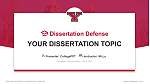 Youngstown State University Pertahanan Tesis Templat PPT