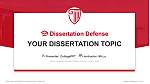 Strayer University-Georgia（Macon campus) Graduation Thesis Defense PPT Template