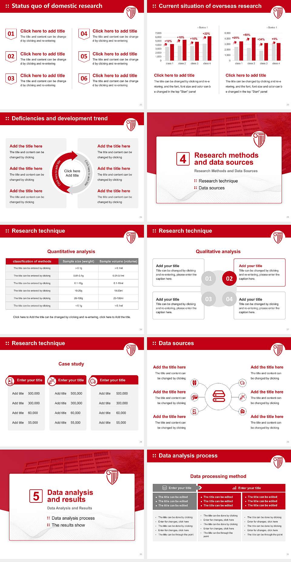 Strayer University-Texas（North Dallas campus） Graduation Thesis Defense PPT Template4:3 ratio PPT effect preview image4