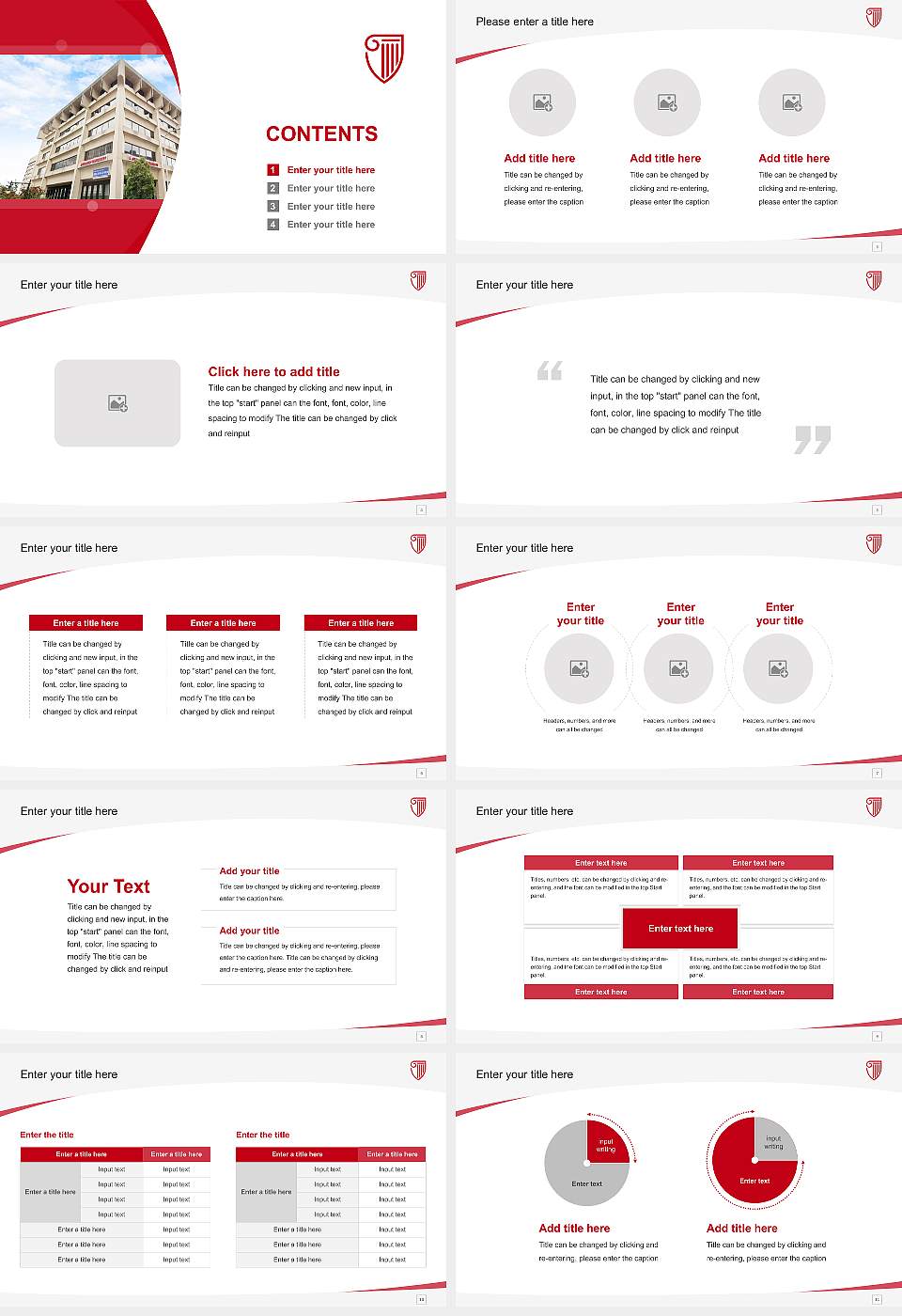 Strayer University-Delaware（Wilmington campus） Course/Courseware Creation PPT Template16:9 ratio PPT effect preview image2