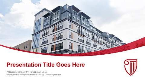Strayer University-Pennsylvania(Allentown campus) Course/Courseware Creation PPT Template