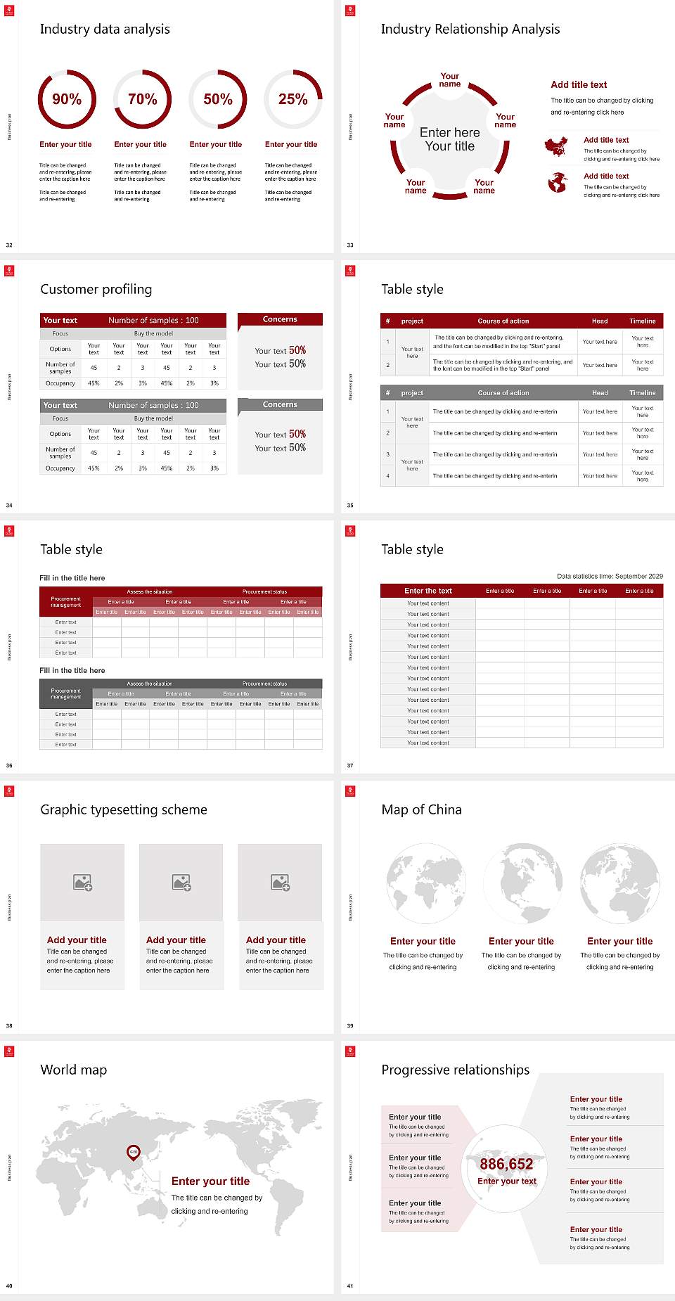 Yo San University of Traditional Chinese Medicine Competition/Entrepreneurship Contest PPT Template4:3 ratio PPT effect preview image5