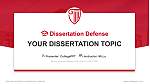 Strayer University-Oklahoma City campus학위 논문 방어PPT 템플릿