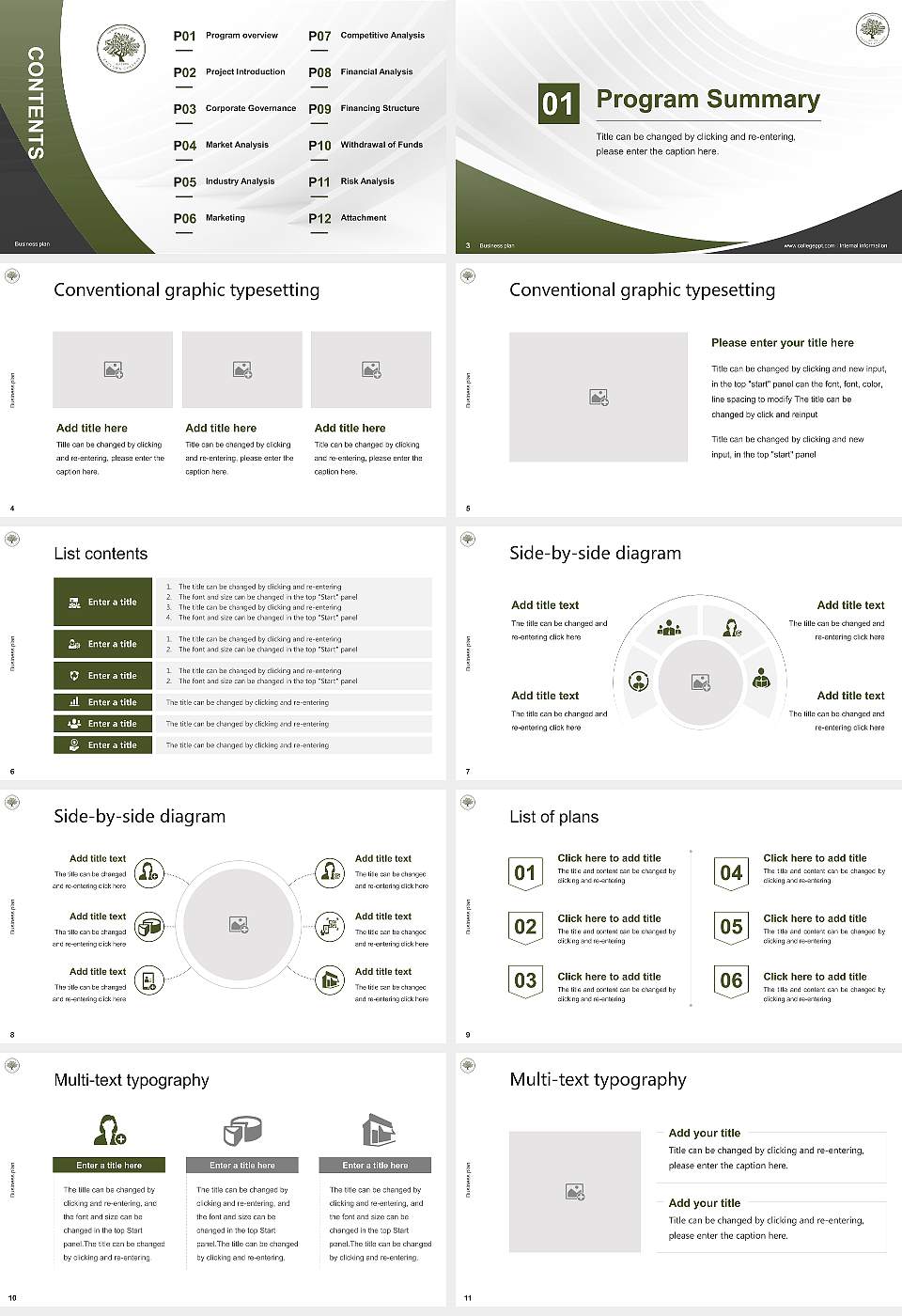 Zaytuna College Competition/Entrepreneurship Contest PPT Template16:9 ratio PPT effect preview image2