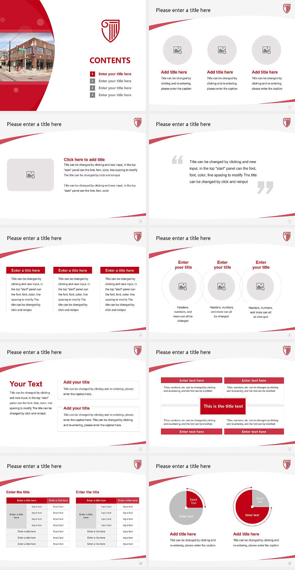 Strayer University-Oklahoma City campus Course/Courseware Creation PPT Template4:3 ratio PPT effect preview image2