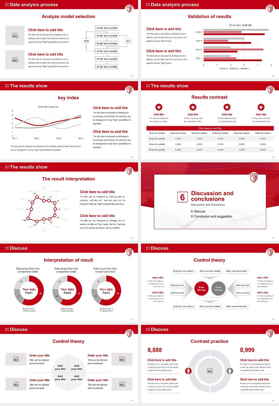 Strayer University-Florida（Miramar campus） Graduation Thesis Defense PPT Template16:9 ratio PPT effect preview image5