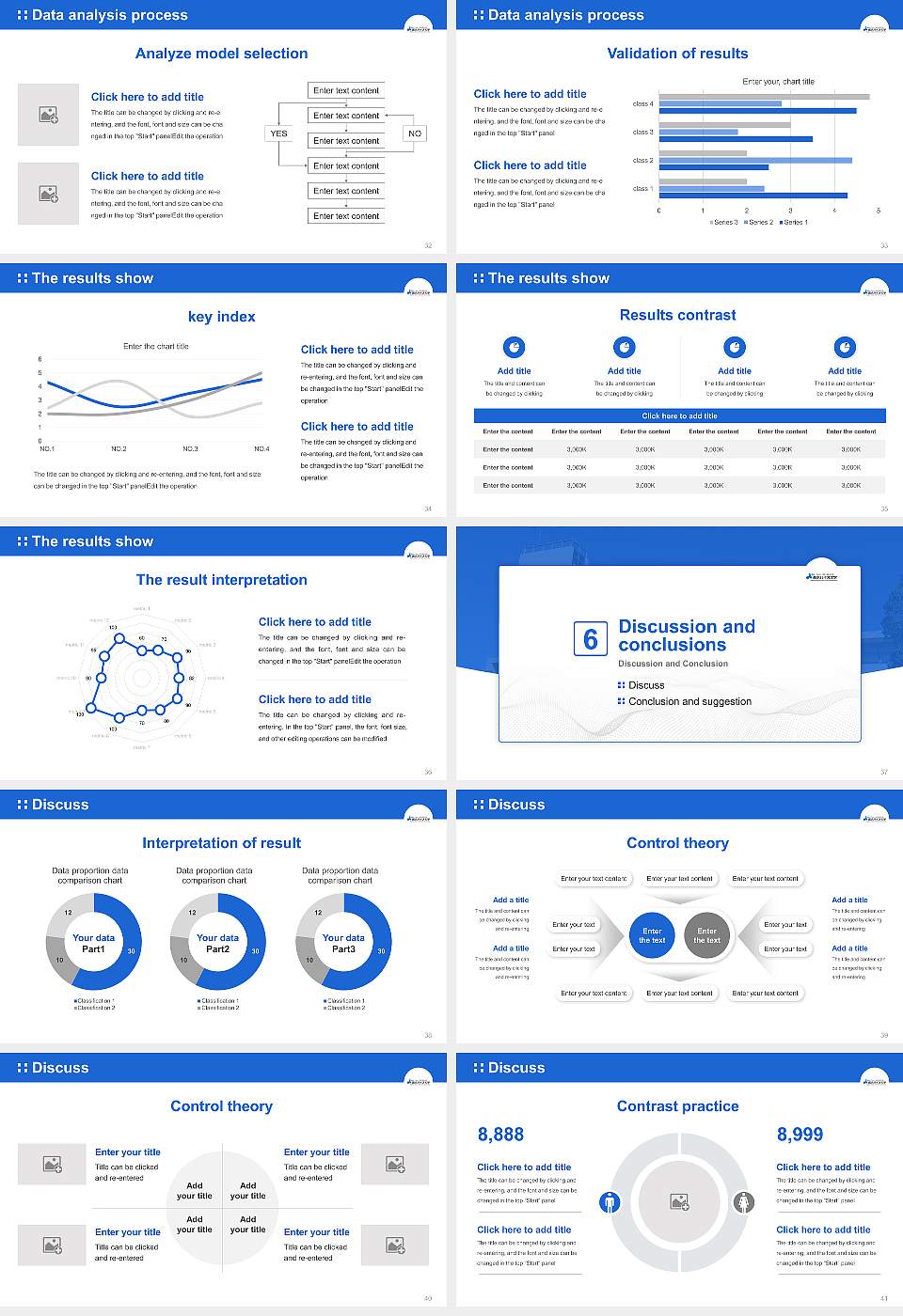 Nagahama Institute of Bio-Science and Technology Graduation Thesis Defense PPT Template16:9 ratio PPT effect preview image5