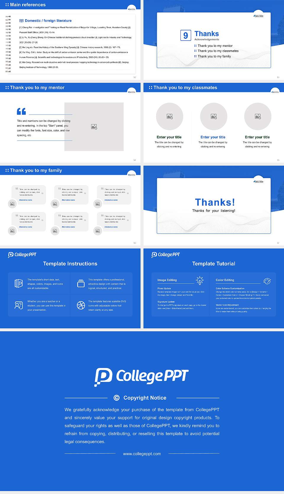 Nagahama Institute of Bio-Science and Technology Graduation Thesis Defense PPT Template16:9 ratio PPT effect preview image7