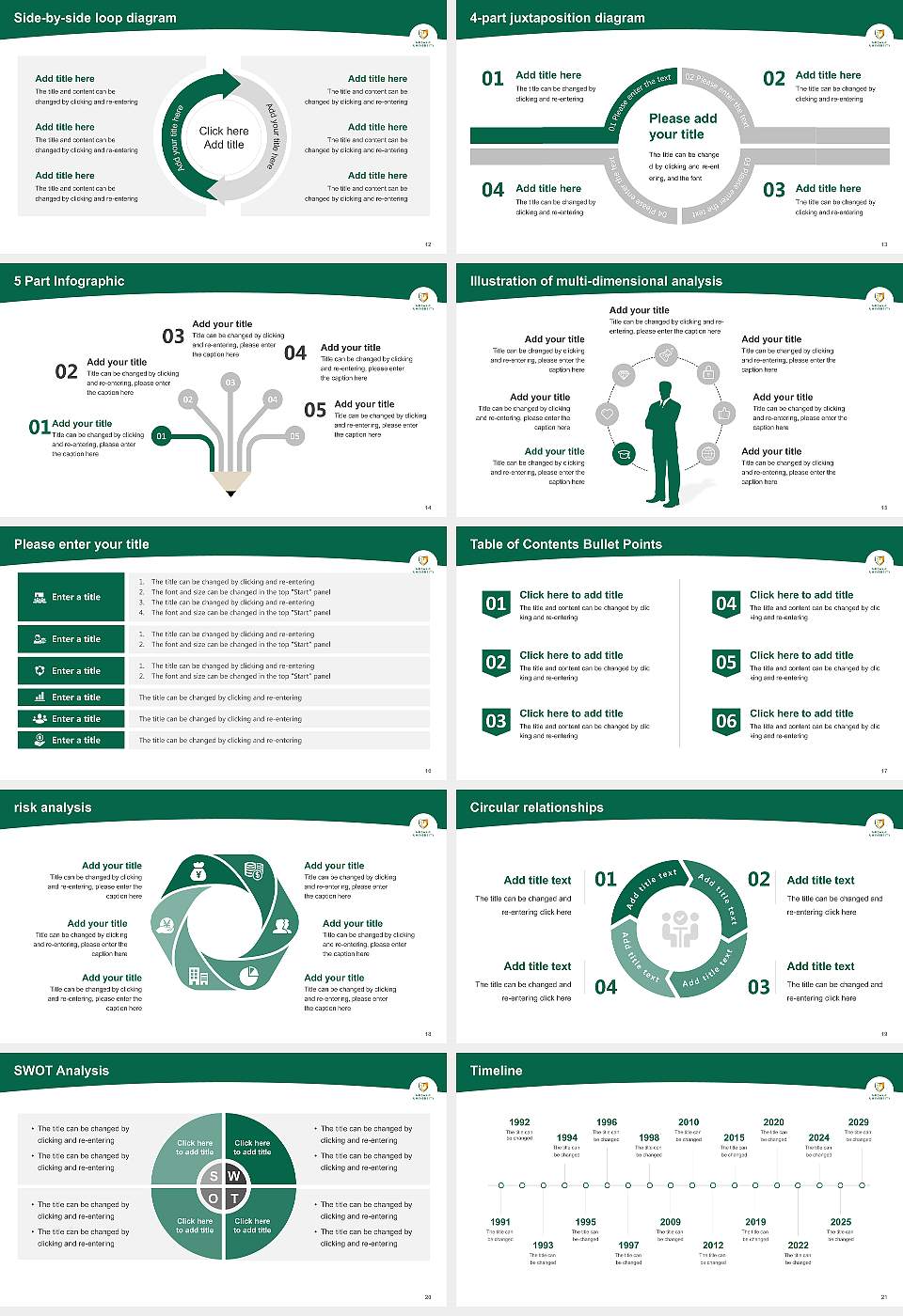 Musashi University Academic Presentation/Research Findings Report PPT Template16:9 ratio PPT effect preview image3