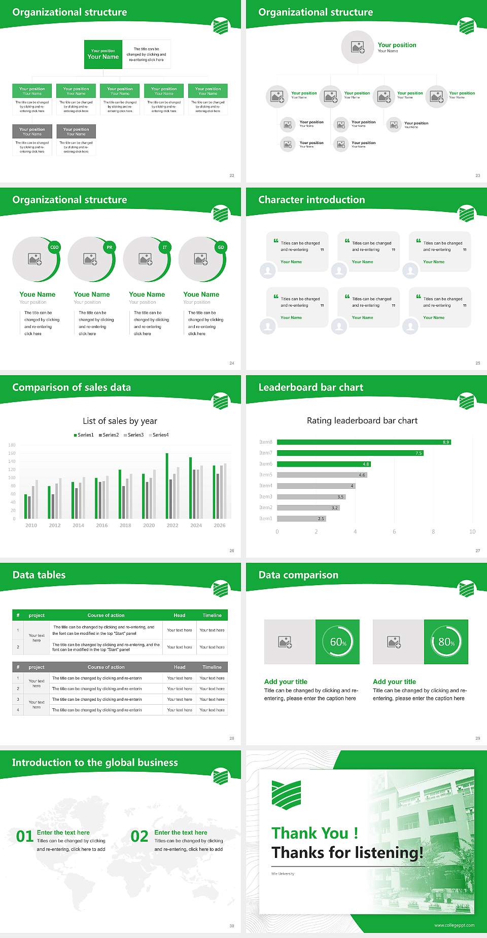 Mie University Academic Presentation/Research Findings Report PPT Template4:3 ratio PPT effect preview image4