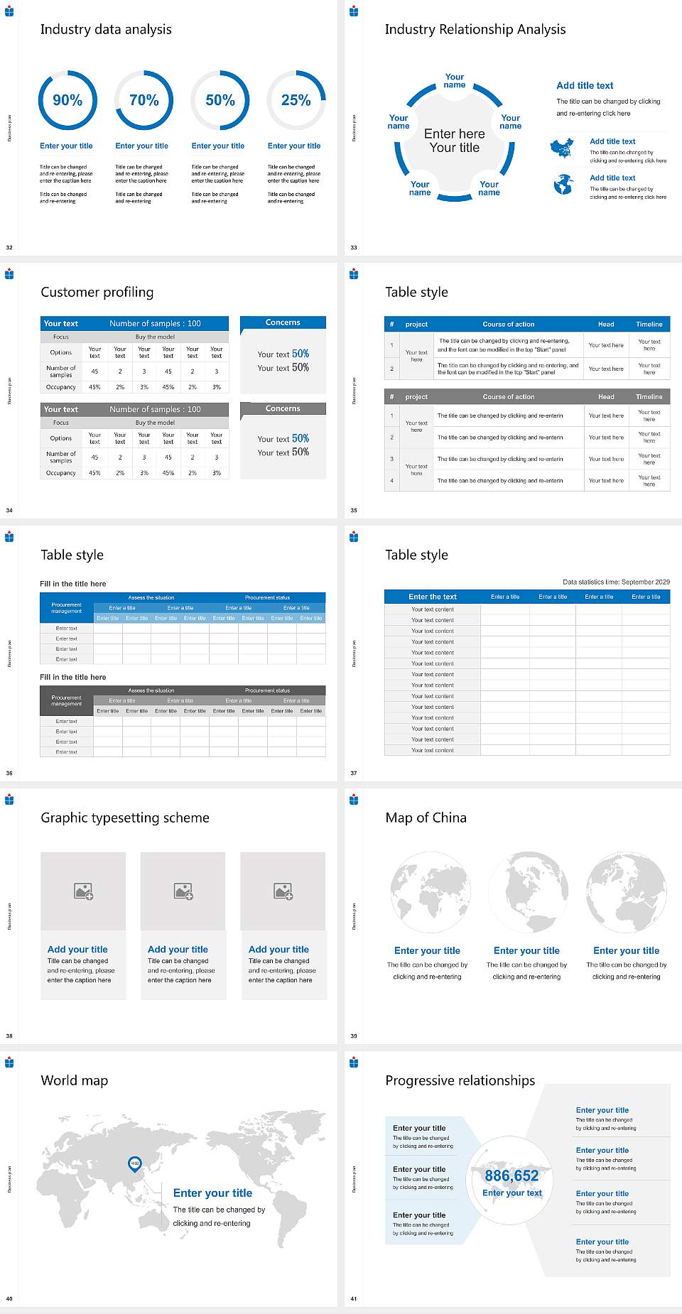 Matsuyama University Competition/Entrepreneurship Contest PPT Template4:3 ratio PPT effect preview image5