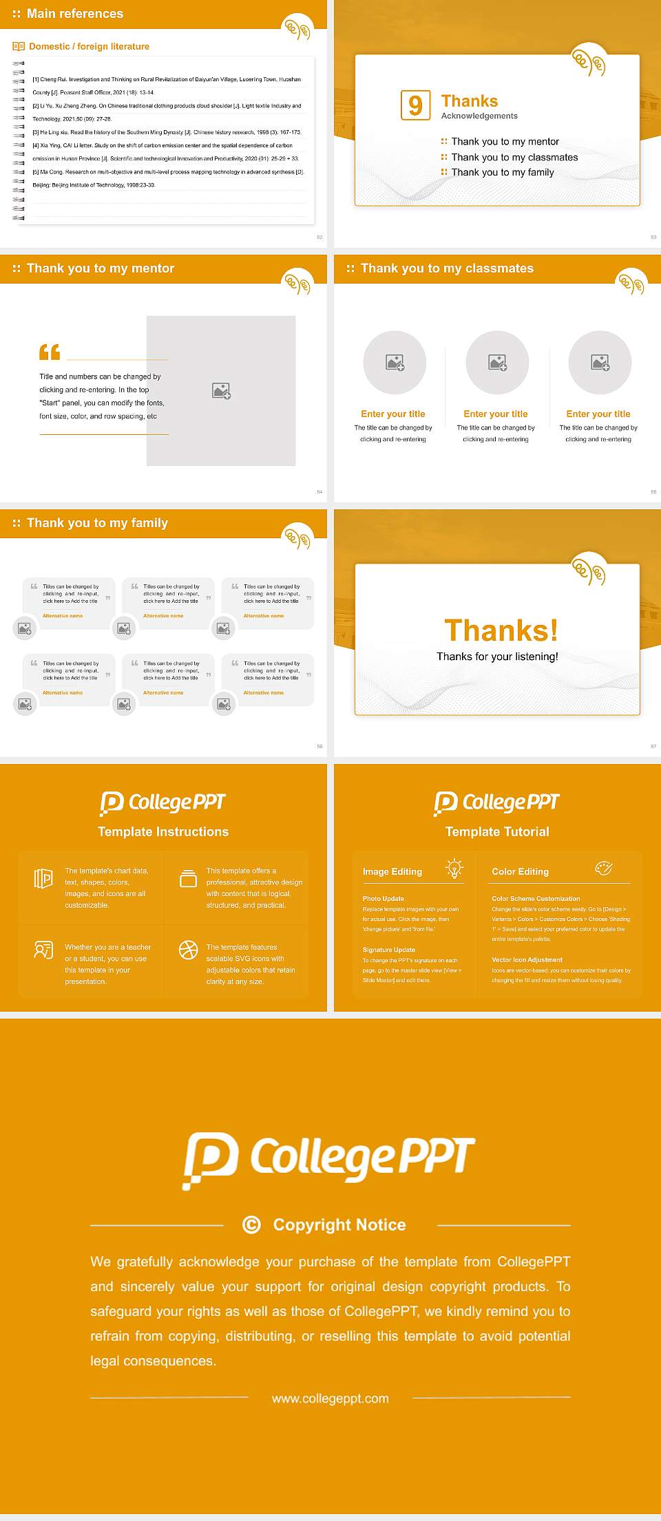 Mie Prefectural College of Nursing Graduation Thesis Defense PPT Template4:3 ratio PPT effect preview image7