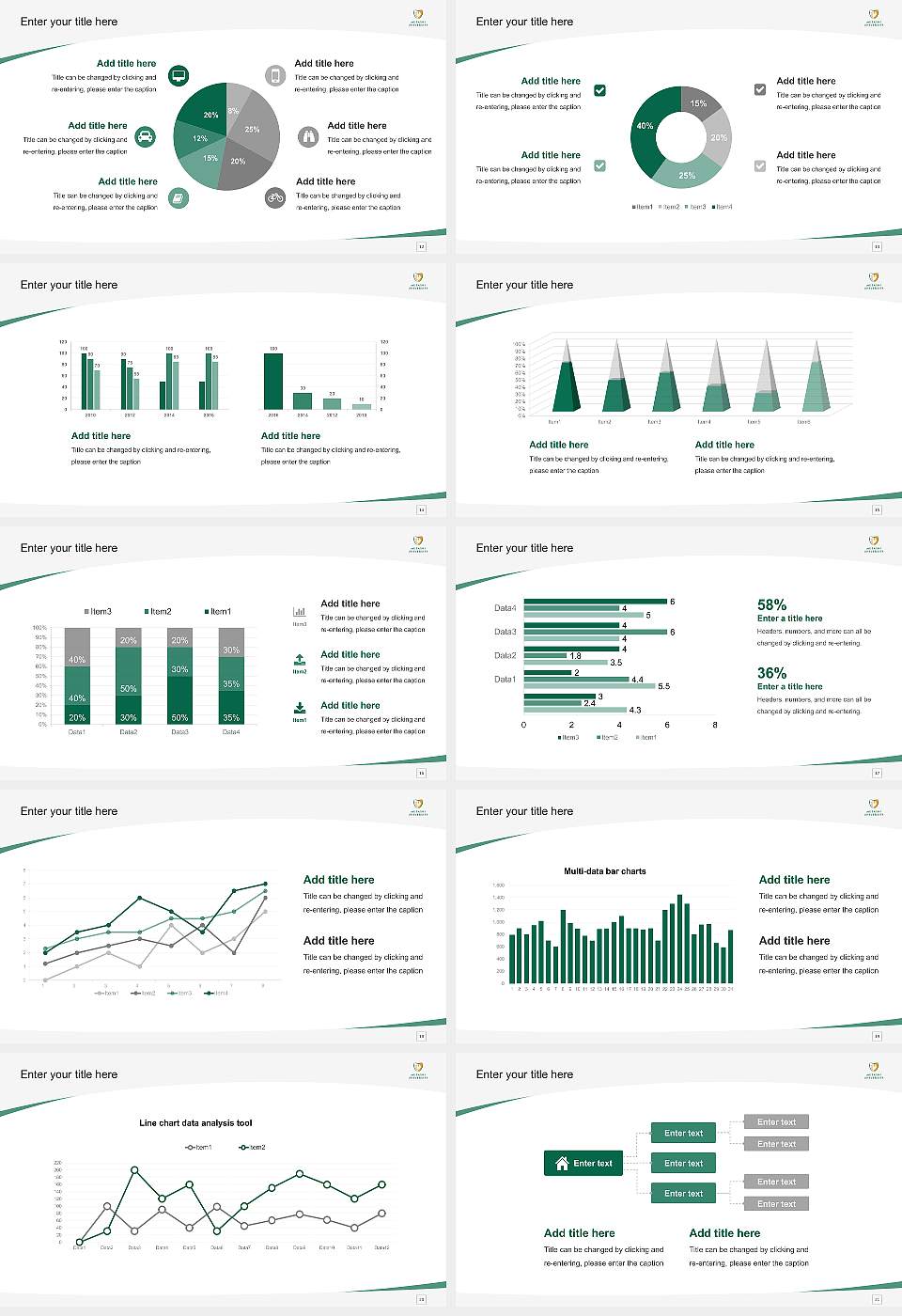 Musashi University Course/Courseware Creation PPT Template16:9 ratio PPT effect preview image3