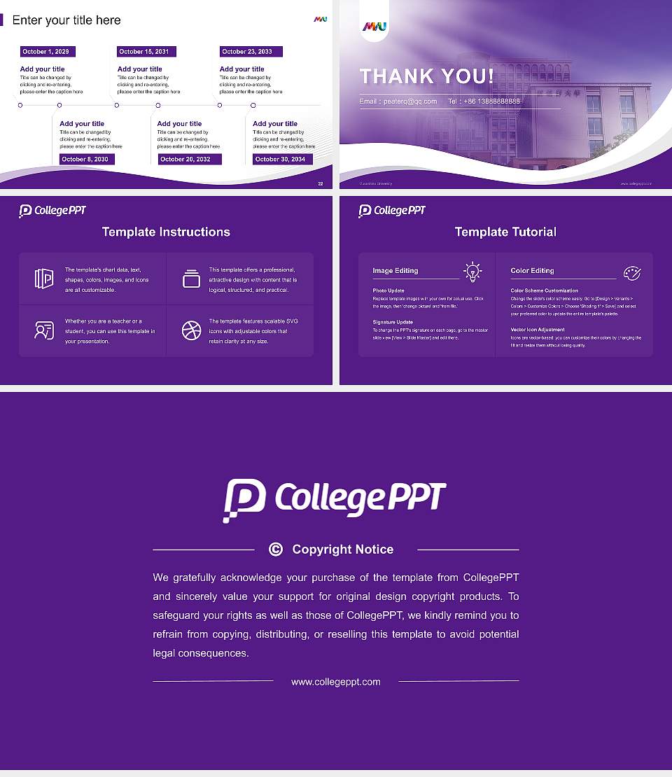 Musashino University Lecture Sharing and Networking Event PPT Template16:9 ratio PPT effect preview image4