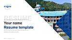 Nagasaki Junshin Catholic University Resume PPT Template