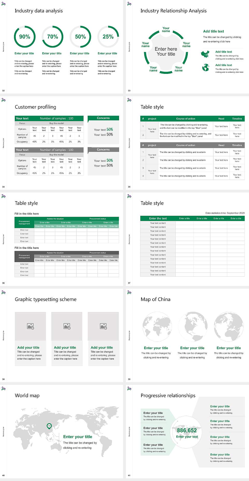 Nagano College of Nursing Competition/Entrepreneurship Contest PPT Template4:3 ratio PPT effect preview image5
