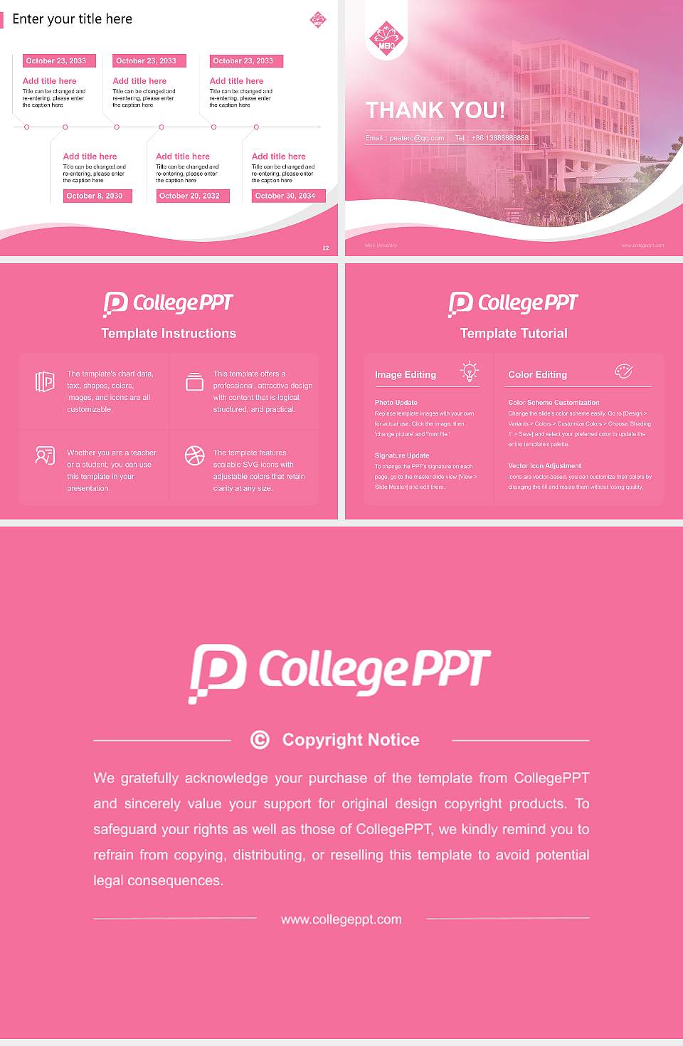 Meio University Lecture Sharing and Networking Event PPT Template4:3 ratio PPT effect preview image4