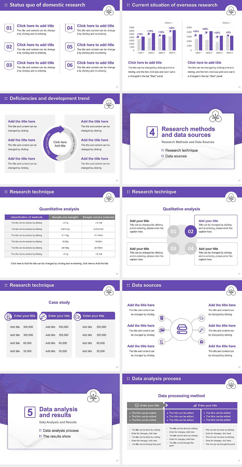 Matsuyama Shinonome College Graduation Thesis Defense PPT Template4:3 ratio PPT effect preview image4