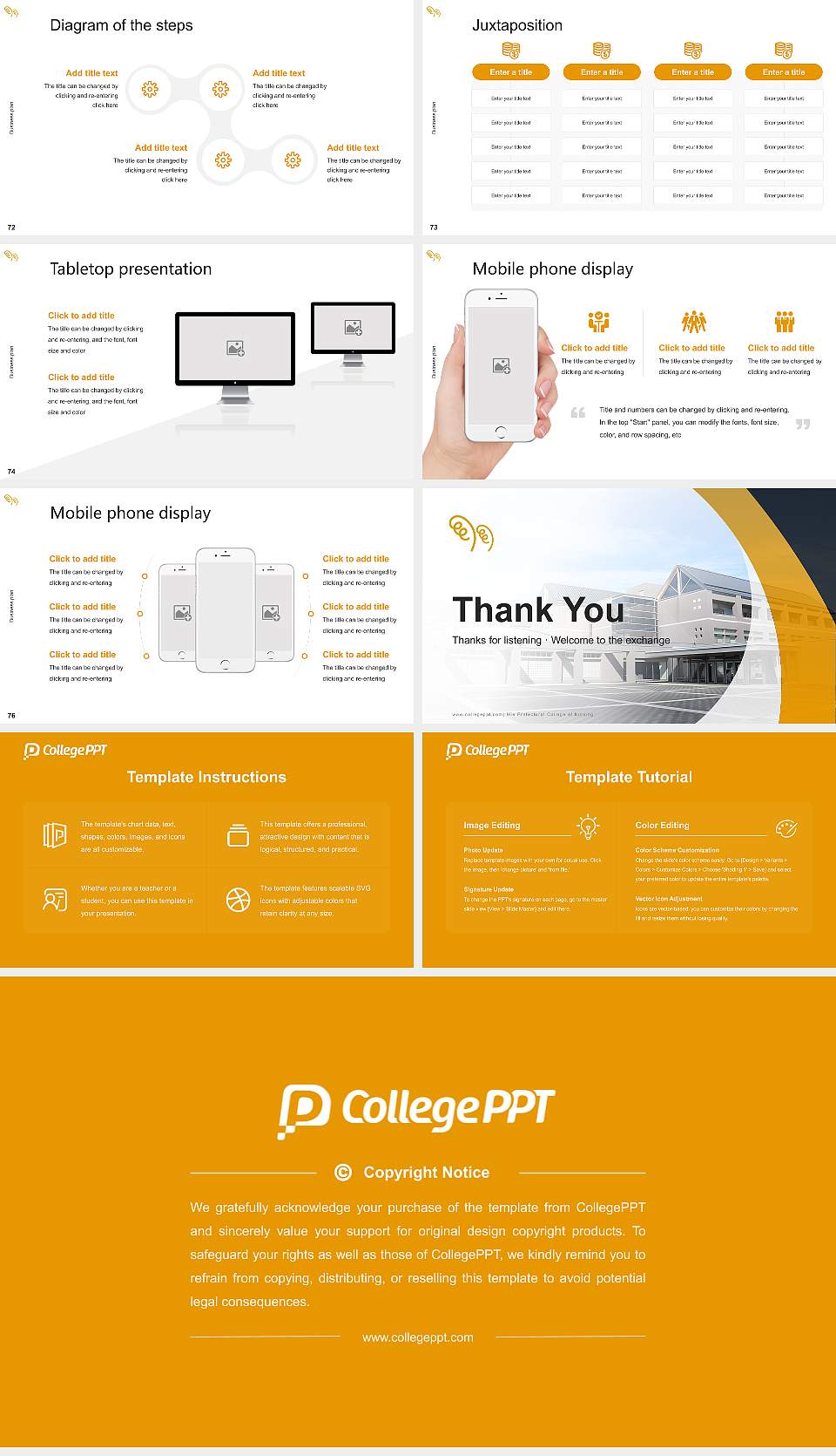 Mie Prefectural College of Nursing Competition/Entrepreneurship Contest PPT Template16:9 ratio PPT effect preview image9