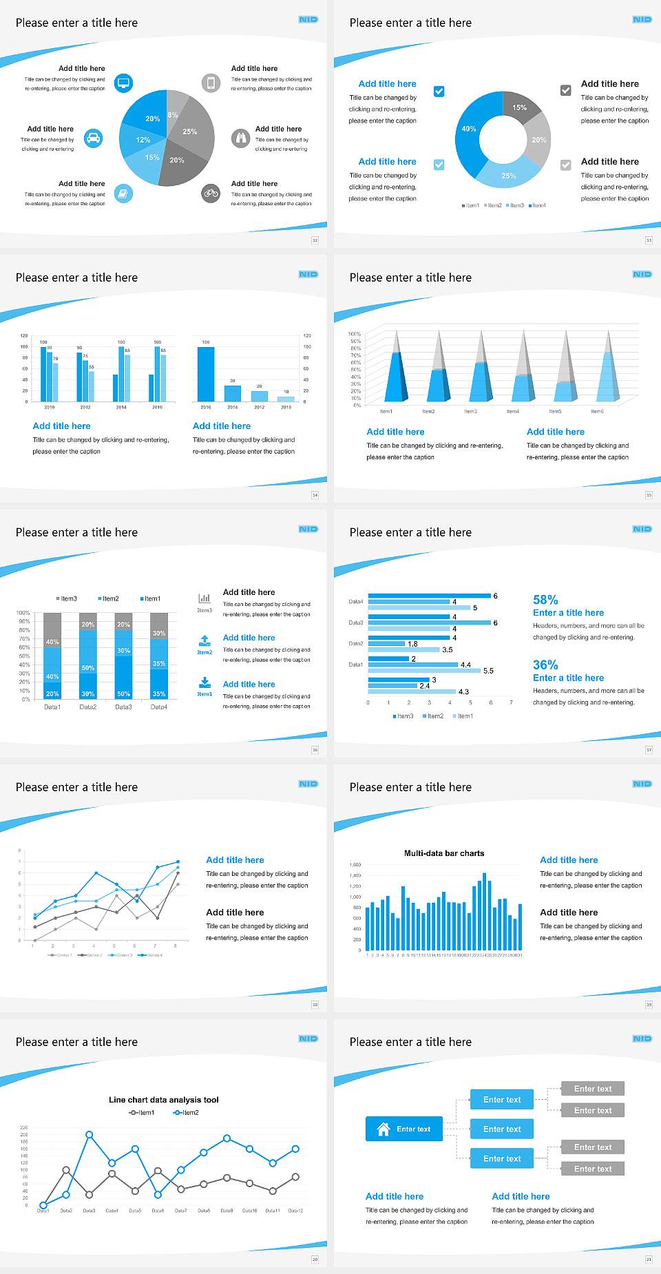 Nagaoka Institute of Design Course/Courseware Creation PPT Template4:3 ratio PPT effect preview image3