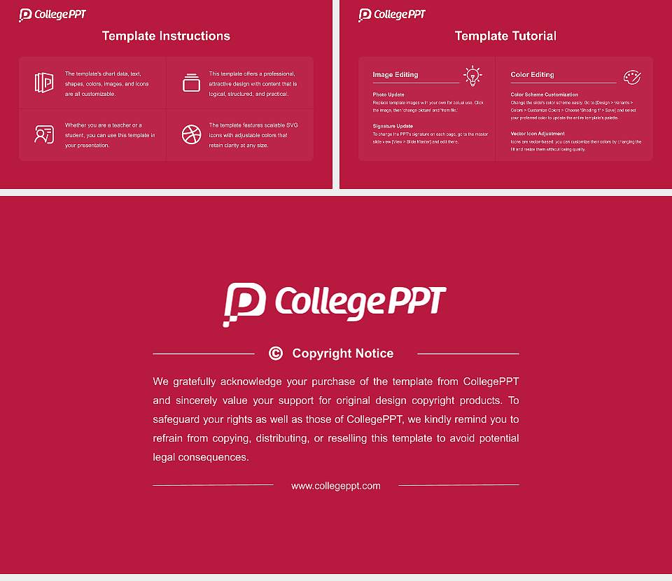 Meijo University Course/Courseware Creation PPT Template16:9 ratio PPT effect preview image5