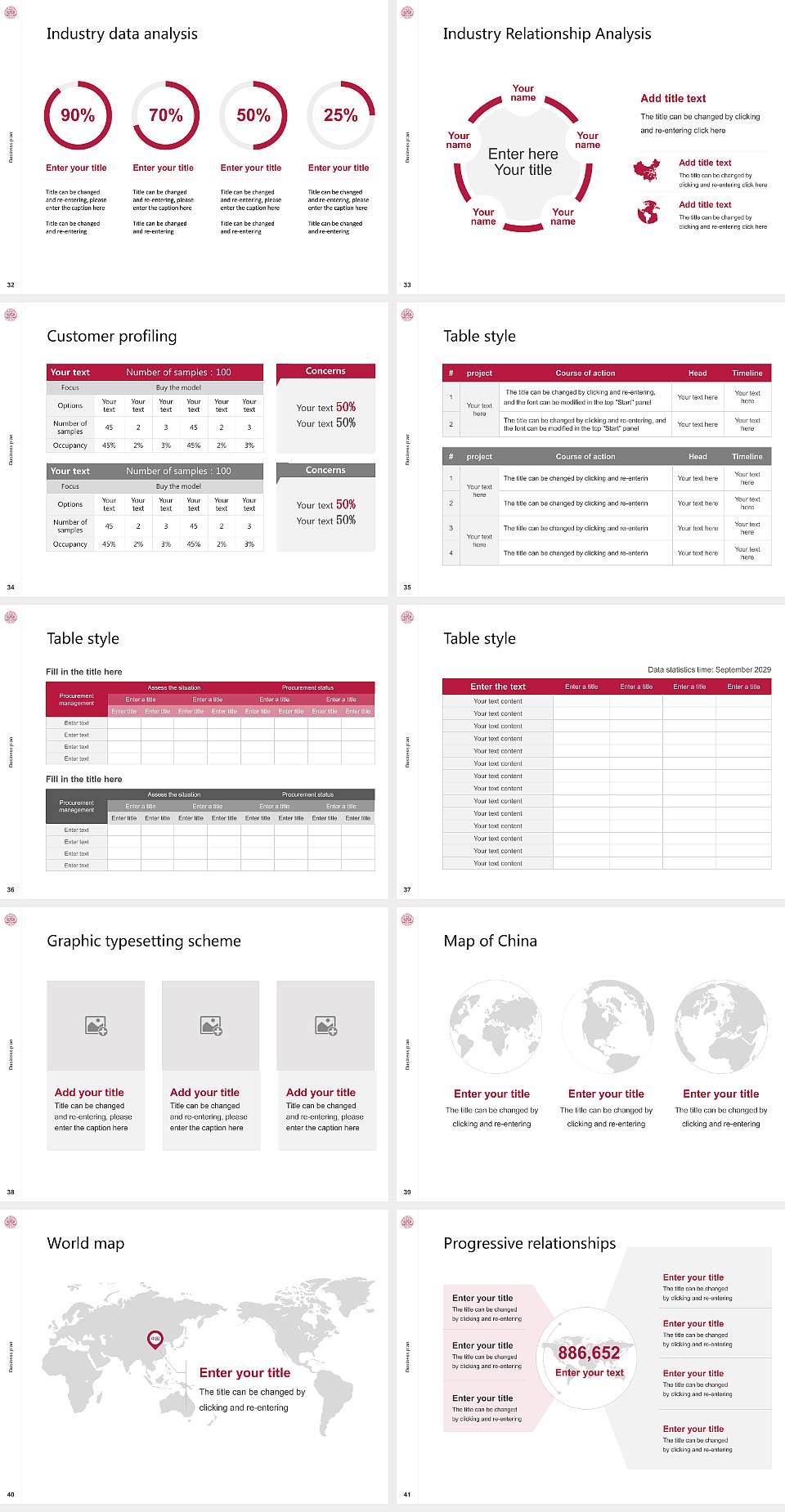 Meijo University Competition/Entrepreneurship Contest PPT Template4:3 ratio PPT effect preview image5