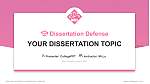 Meio University Disputation Powerpoint Vorlage