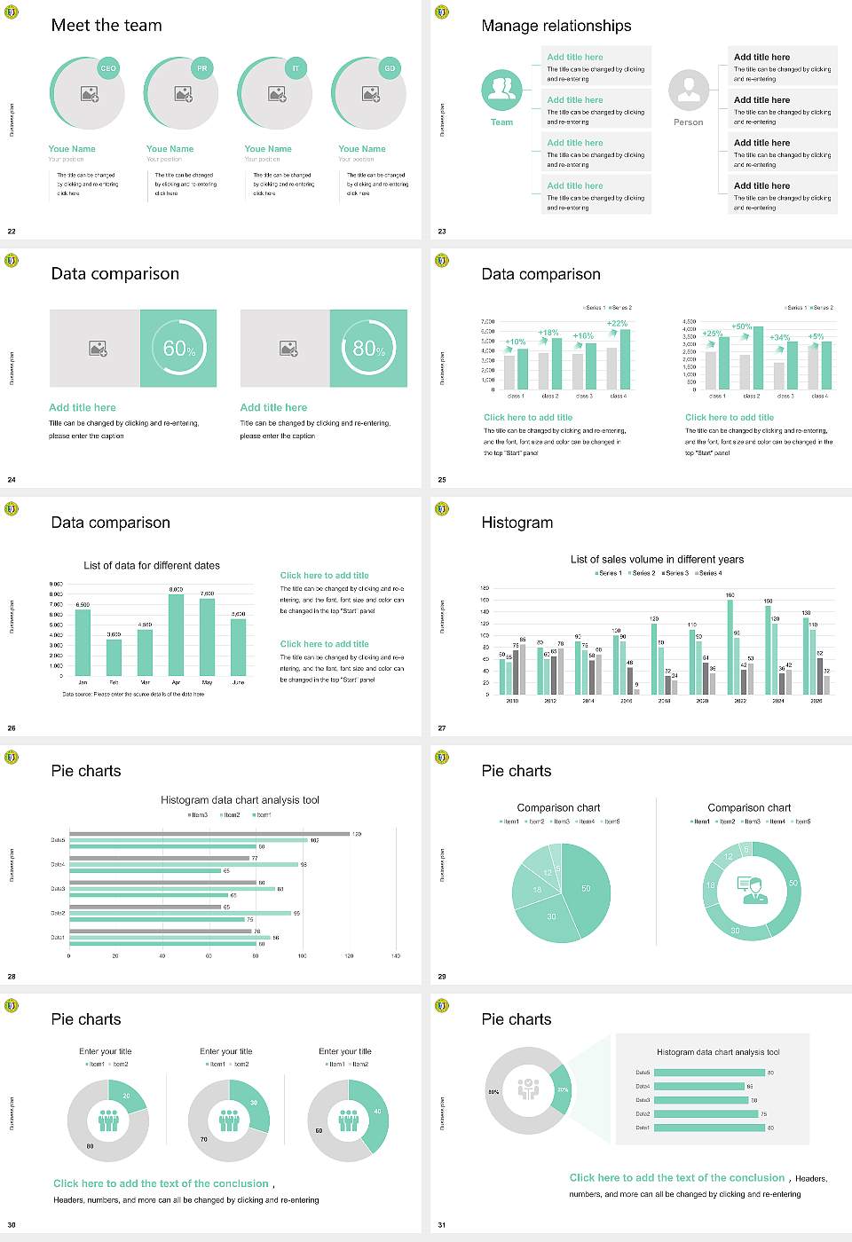 Matsumoto Dental University Competition/Entrepreneurship Contest PPT Template16:9 ratio PPT effect preview image4