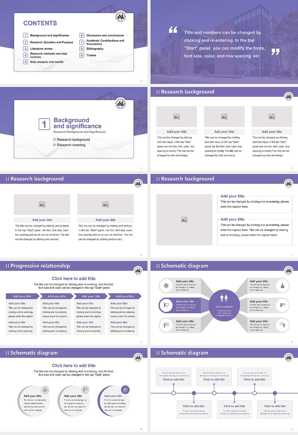 Musashino Academia Musicae Graduation Thesis Defense PPT Template16:9 ratio PPT effect preview image2