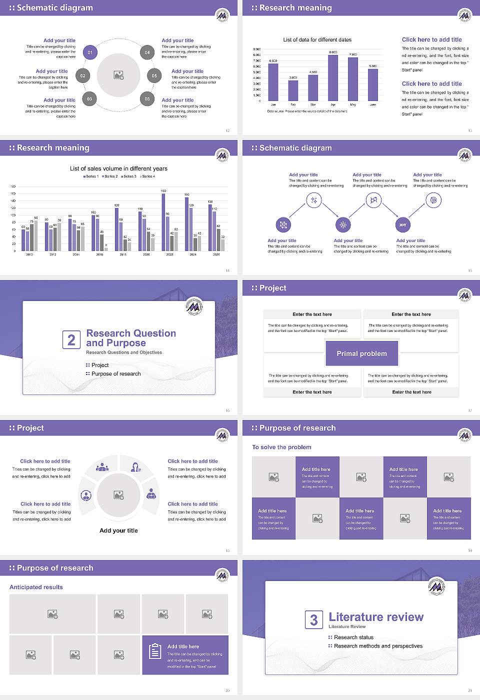 Musashino Academia Musicae Graduation Thesis Defense PPT Template16:9 ratio PPT effect preview image3