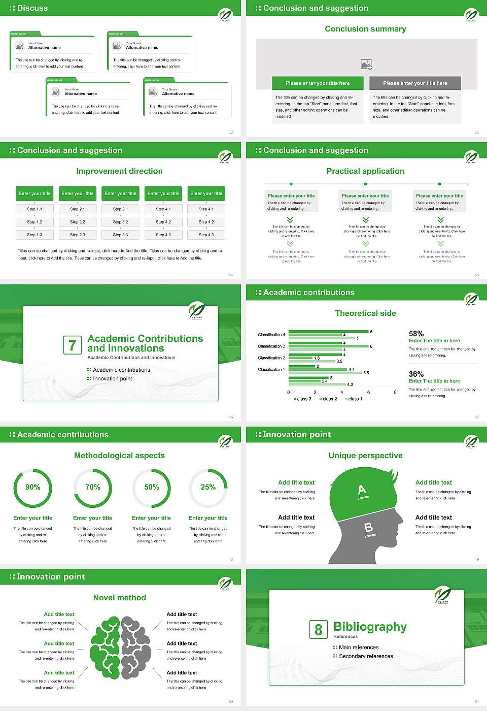 Muroran Institute of Technology Graduation Thesis Defense PPT Template16:9 ratio PPT effect preview image6