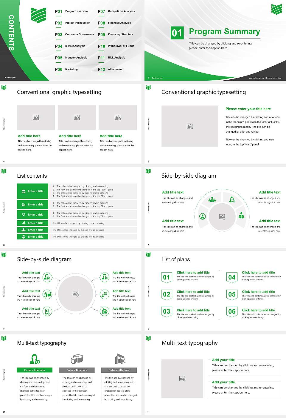 Mie University Competition/Entrepreneurship Contest PPT Template16:9 ratio PPT effect preview image2