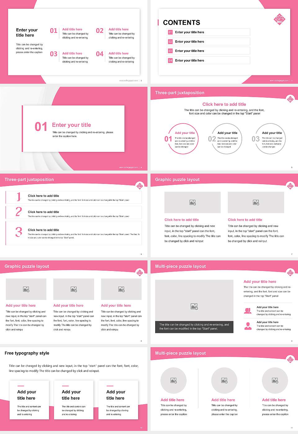 Meio University Academic Presentation/Research Findings Report PPT Template16:9 ratio PPT effect preview image2