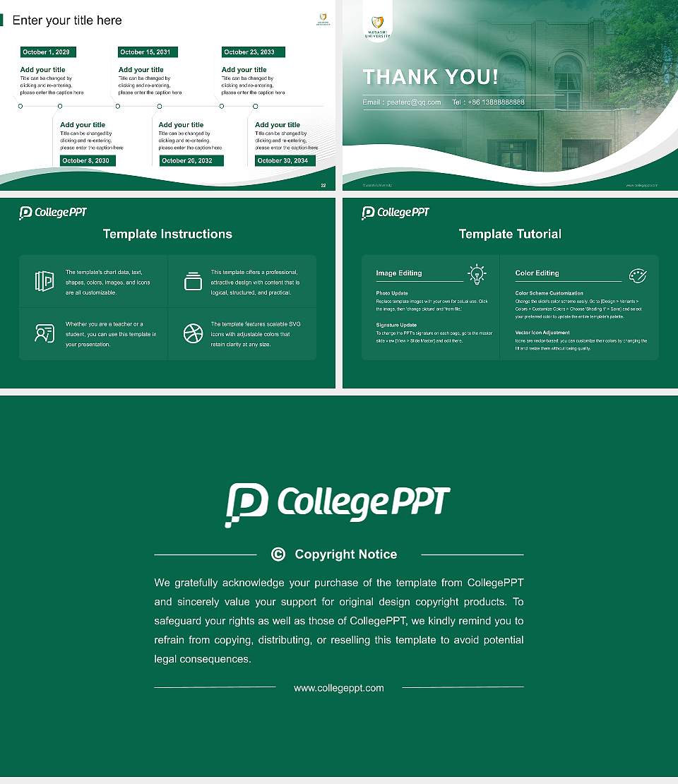 Musashi University Lecture Sharing and Networking Event PPT Template16:9 ratio PPT effect preview image4