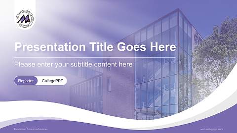 Musashino Academia Musicae Lecture Sharing and Networking Event PPT Template