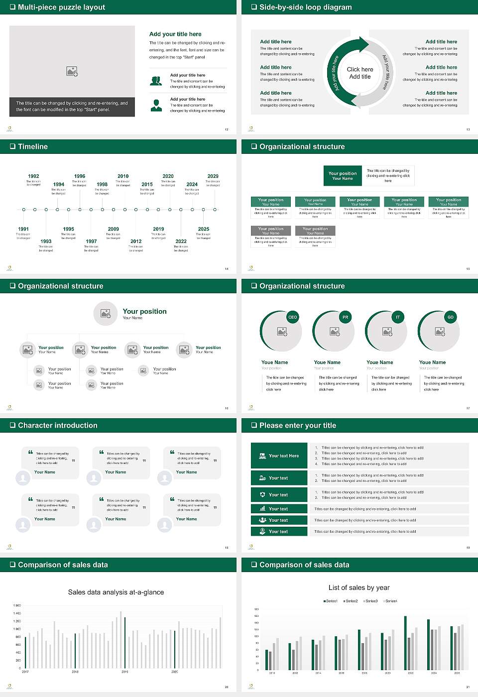Musashi University General Purpose PPT Template16:9 ratio PPT effect preview image3